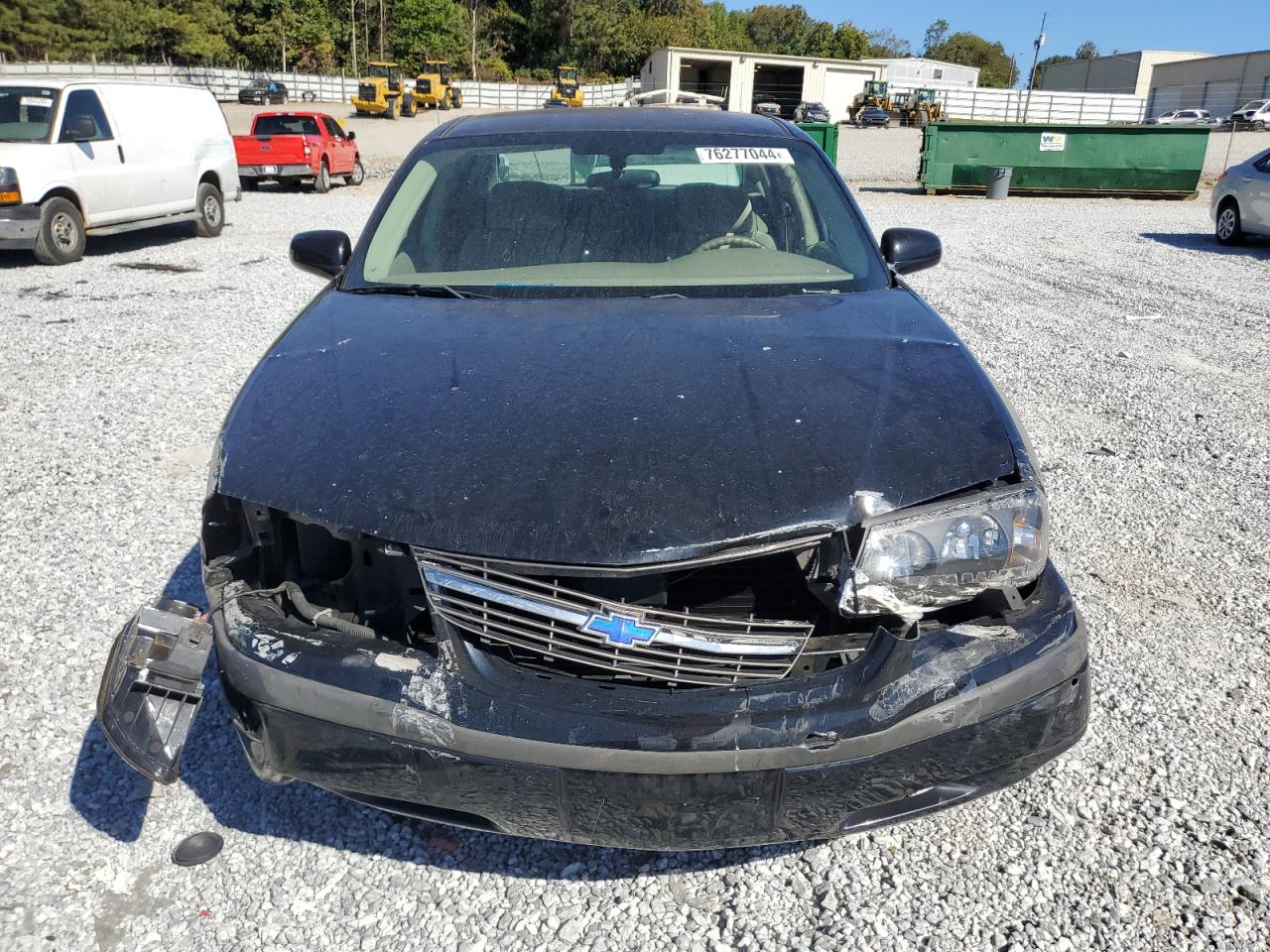 2004 Chevrolet Impala VIN 2G1WF55E149212744 Copart auction photo, front end / rear end damage thumbnail 5