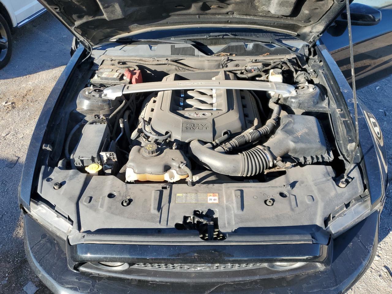 2014 Ford Mustang VIN 1ZVBP8CF7E5266237 Copart auction photo, side / minor dent/scratches damage thumbnail 12