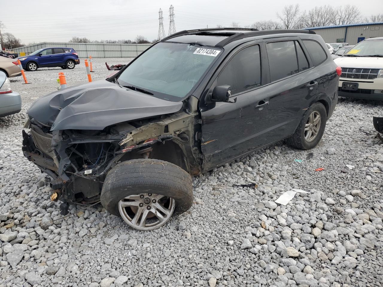 2010 Hyundai Santa Fe VIN 5NMSG3ABXAH391679
