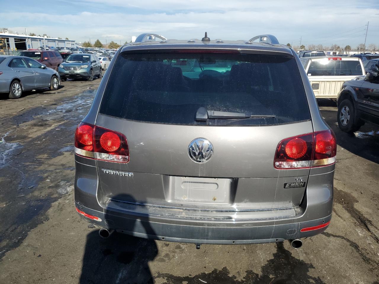 2008 Volkswagen Touareg VIN WVGBE77L88D065455 Copart auction photo, front end damage thumbnail 6