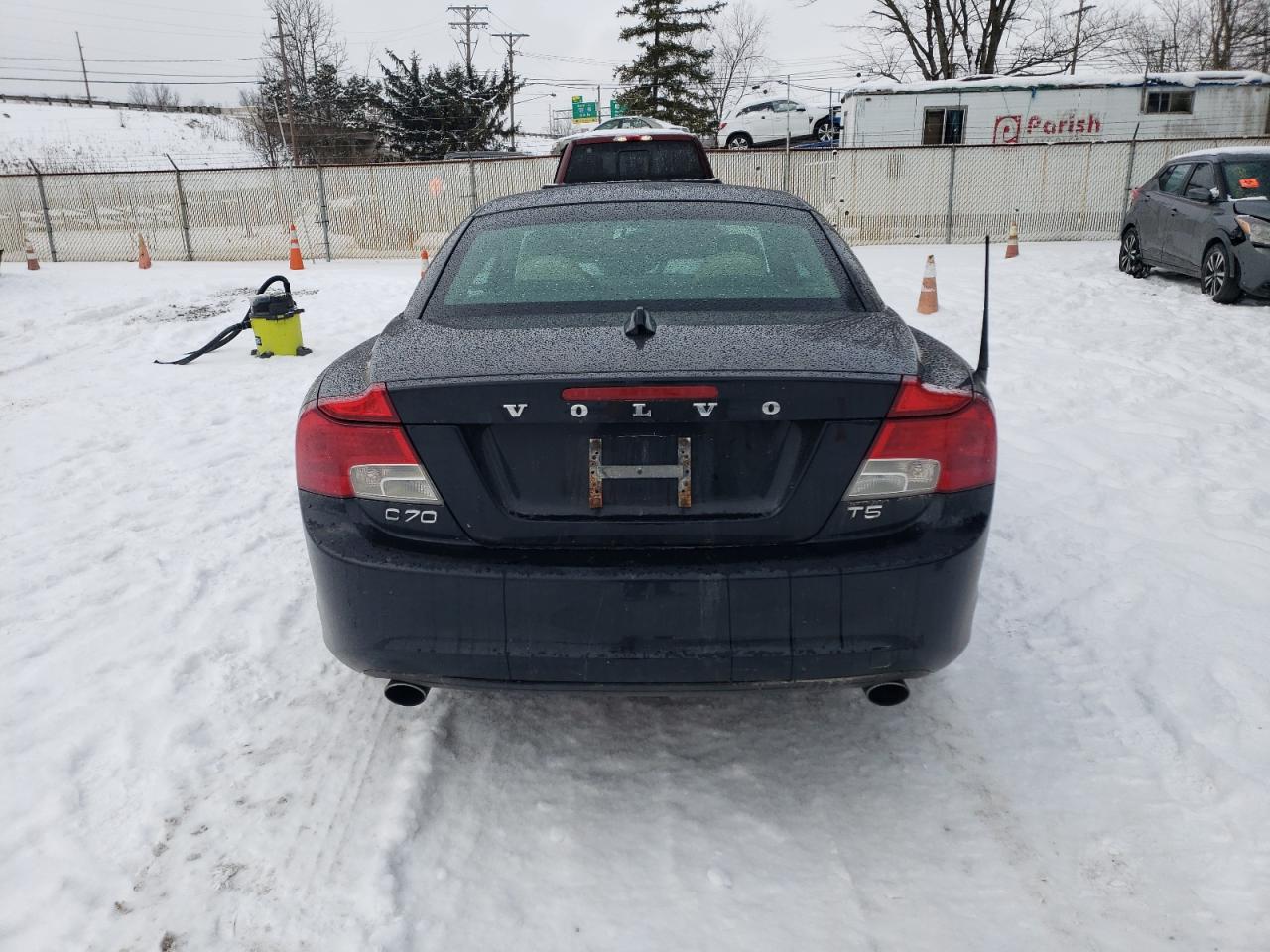 2012 Volvo C70 VIN YV1672MC6CJ126734 Copart auction photo, front end / side damage thumbnail 6