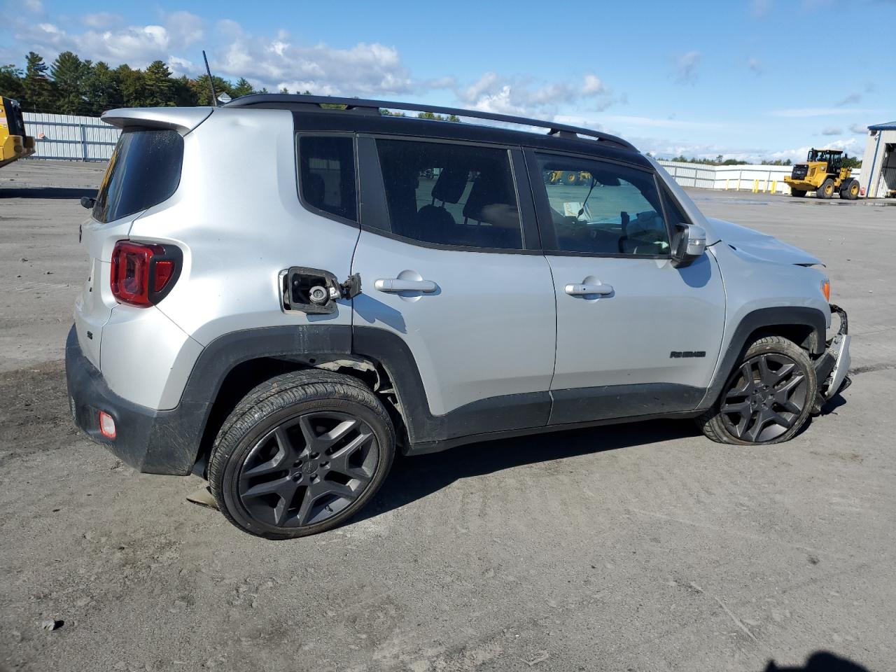 2019 Jeep Renegade VIN ZACNJBB14KPK79046 Copart auction photo, all over / undercarriage damage thumbnail 3