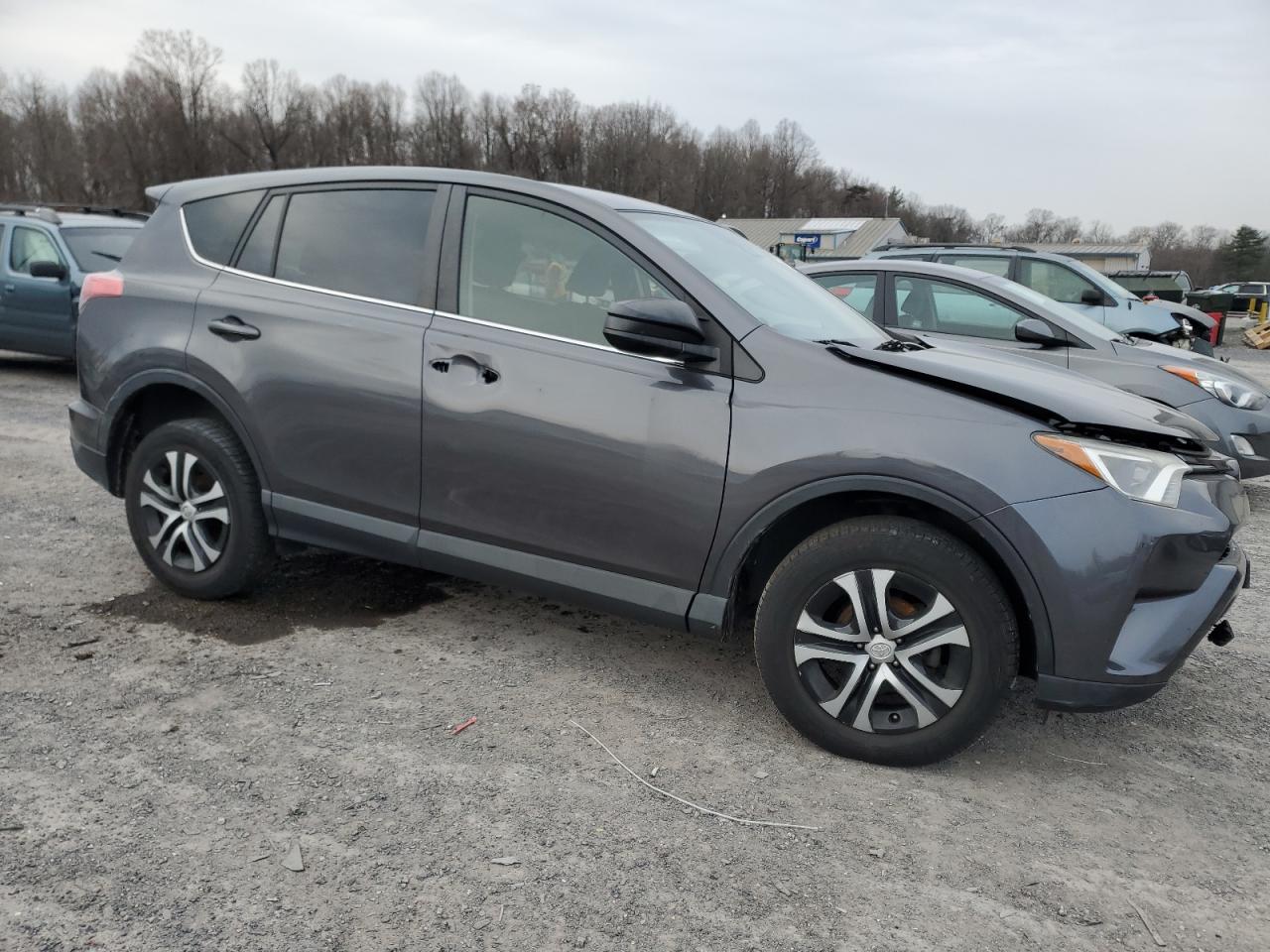 2018 Toyota RAV 4 VIN JTMBFREV7JJ221249 Copart auction photo, front end / undercarriage damage thumbnail 4