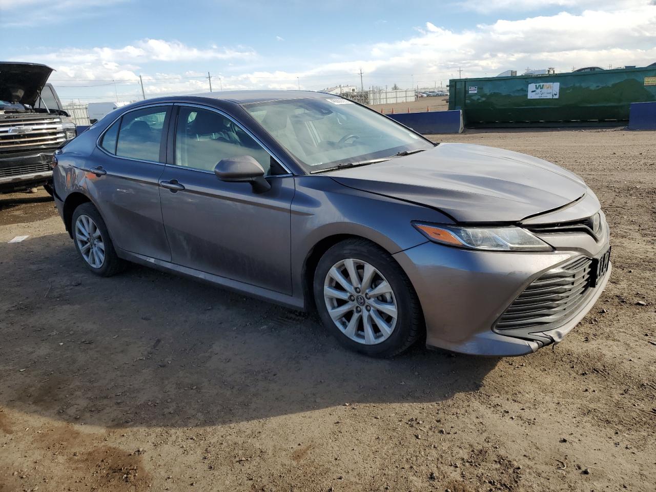 2019 Toyota Camry VIN 4T1B11HK5KU841921 Copart auction photo, rear end / side damage thumbnail 4