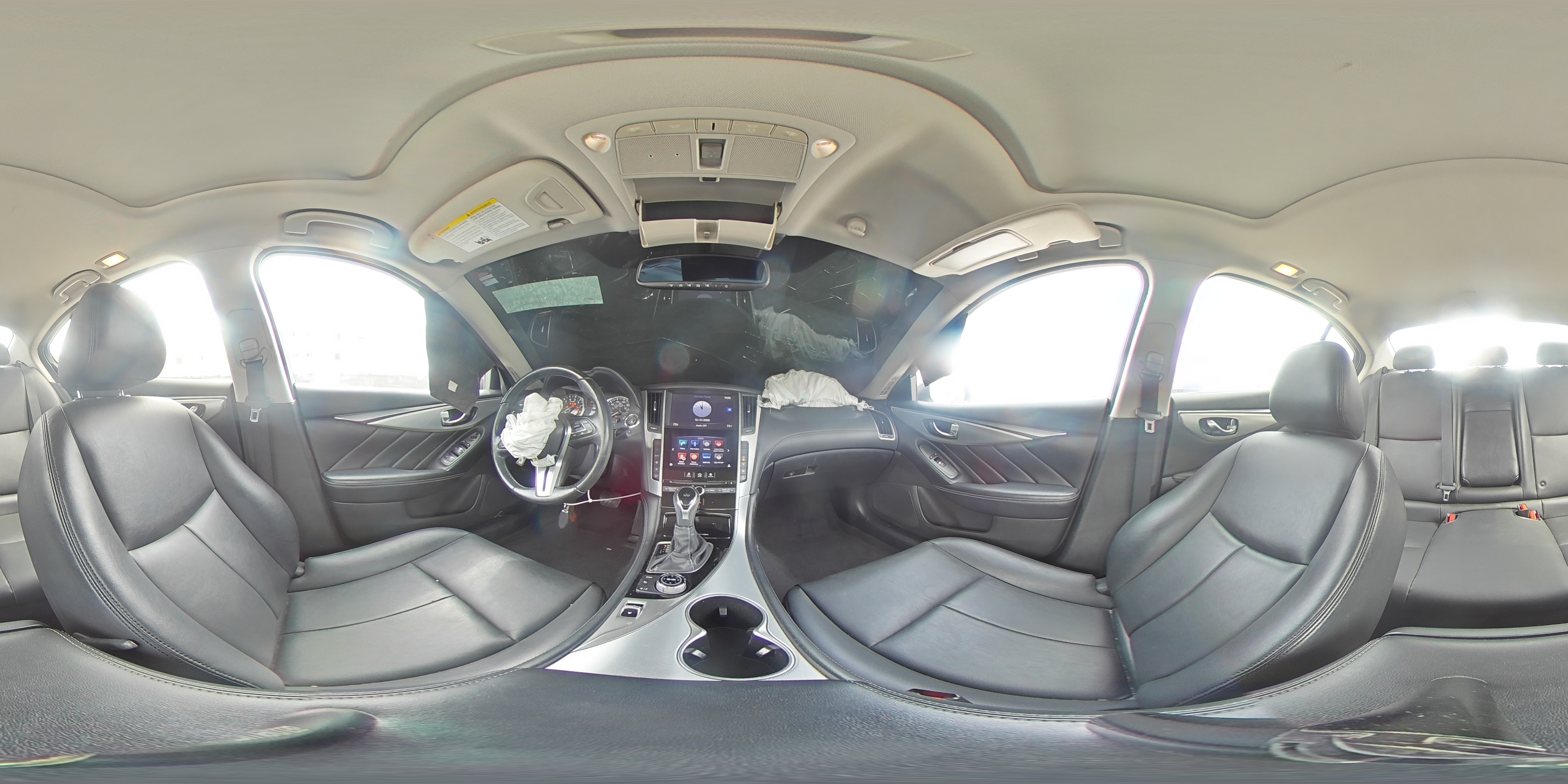 2019 Infiniti Q50 VIN JN1EV7AP1KM540452 Copart auction photo, front end / minor dent/scratches damage thumbnail 14
