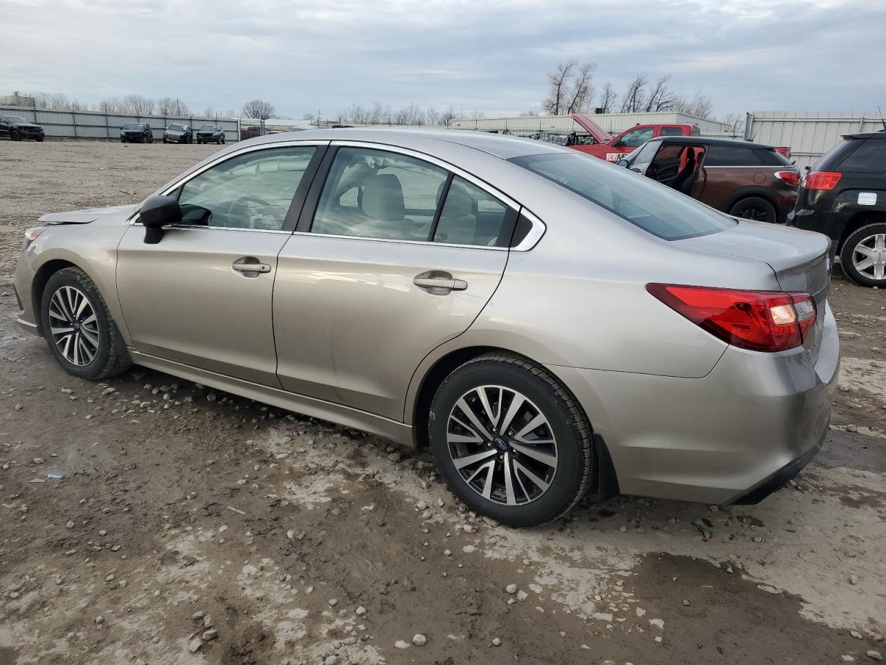 2018 Subaru Legacy VIN 4S3BNAB62J3023863 Copart auction photo, front end / top/roof damage thumbnail 2