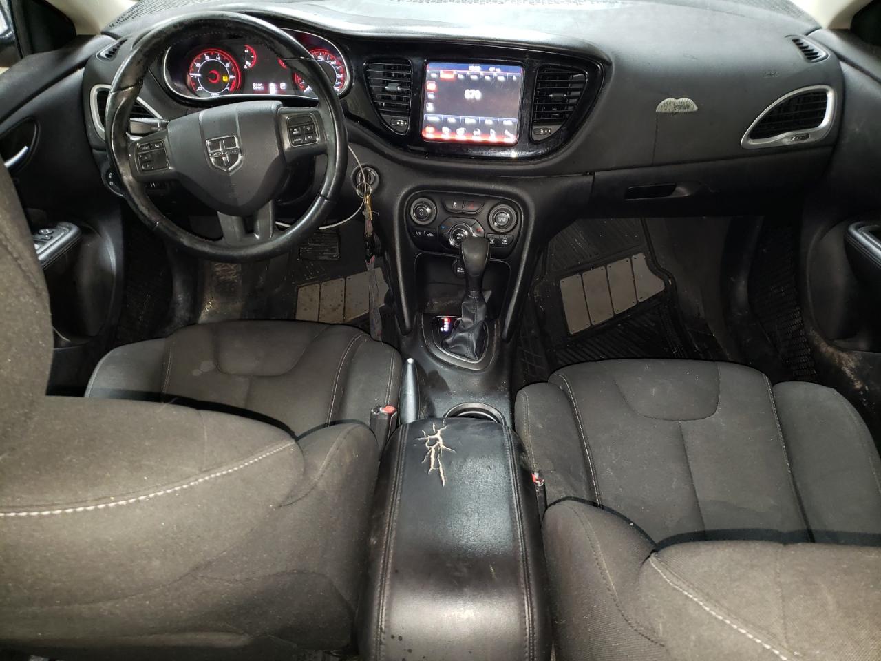 2013 Dodge Dart VIN 1C3CDFBH3DD153465 Copart auction photo, front end / rear end damage thumbnail 8