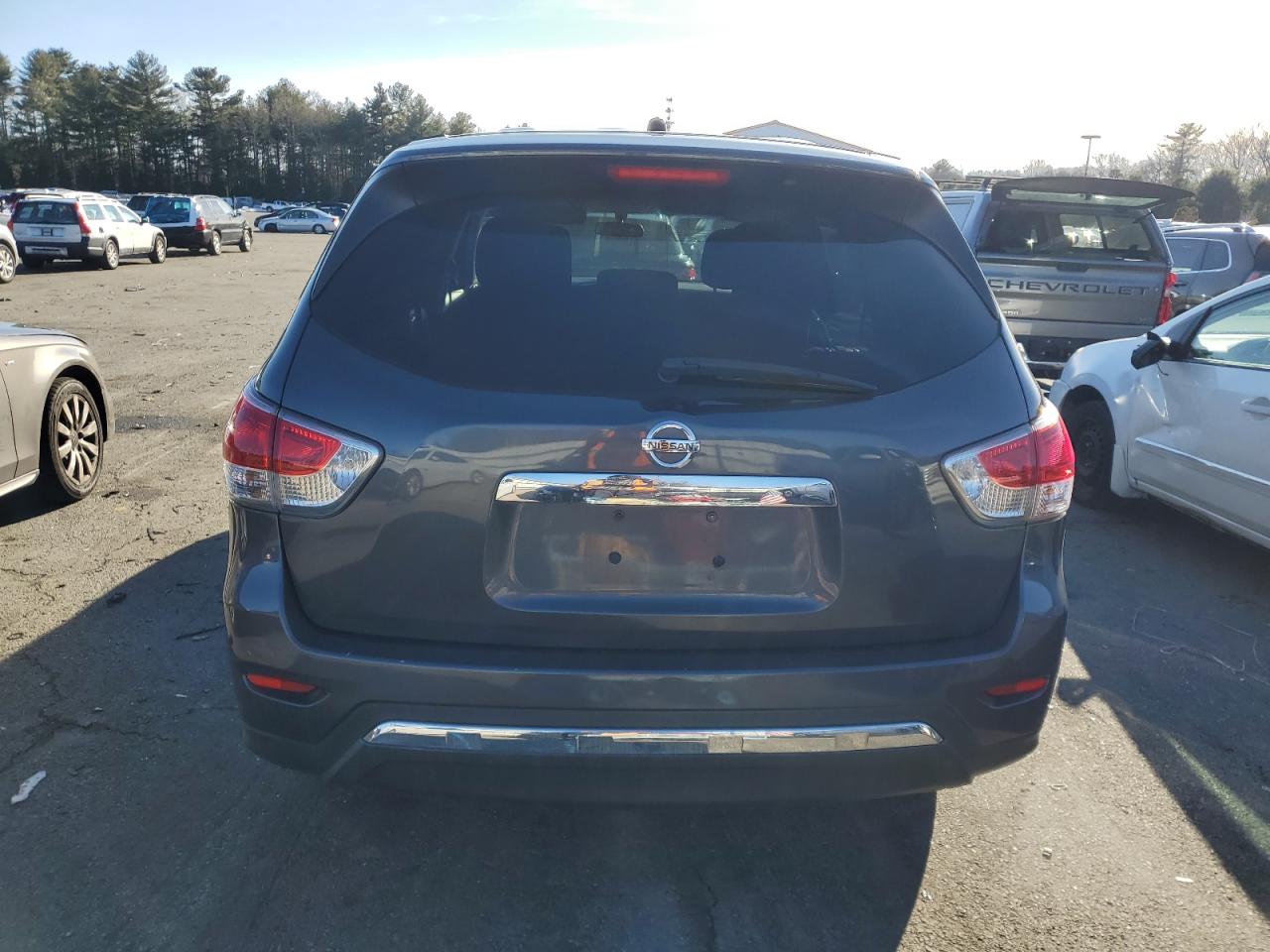 2013 Nissan Pathfinder VIN 5N1AR2MM8DC670060 Copart auction photo, side / rear end damage thumbnail 6