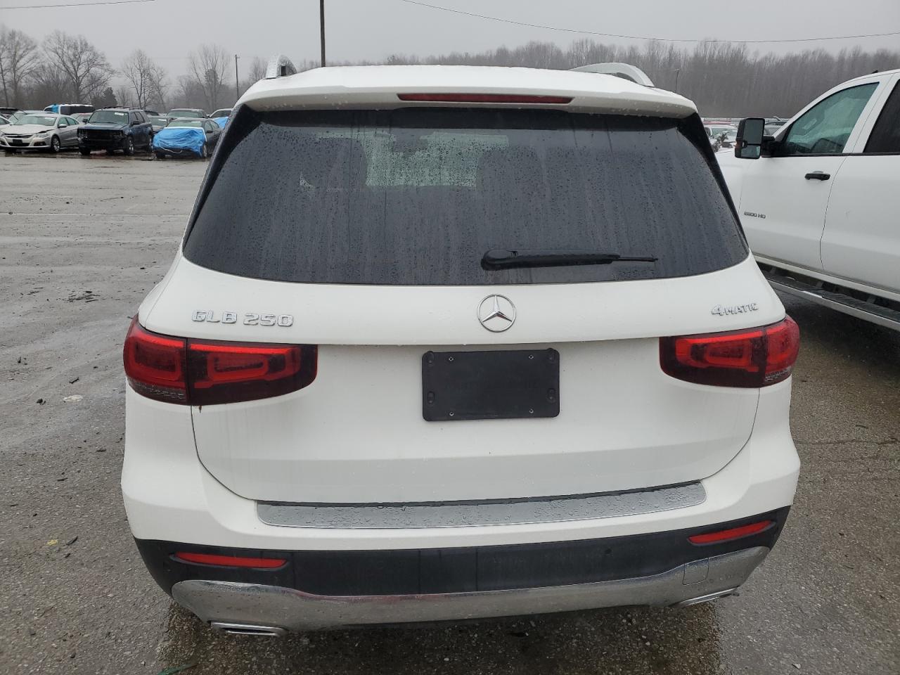 2020 Mercedes-Benz GLB VIN W1N4M4HB5LW051250 Copart auction photo, front end / side damage thumbnail 6
