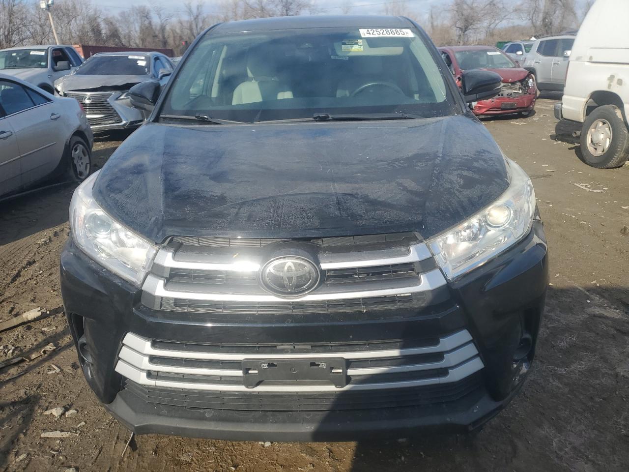 2018 Toyota Highlander VIN 5TDZARFHXJS039831 Copart auction photo, rear end / side damage thumbnail 5