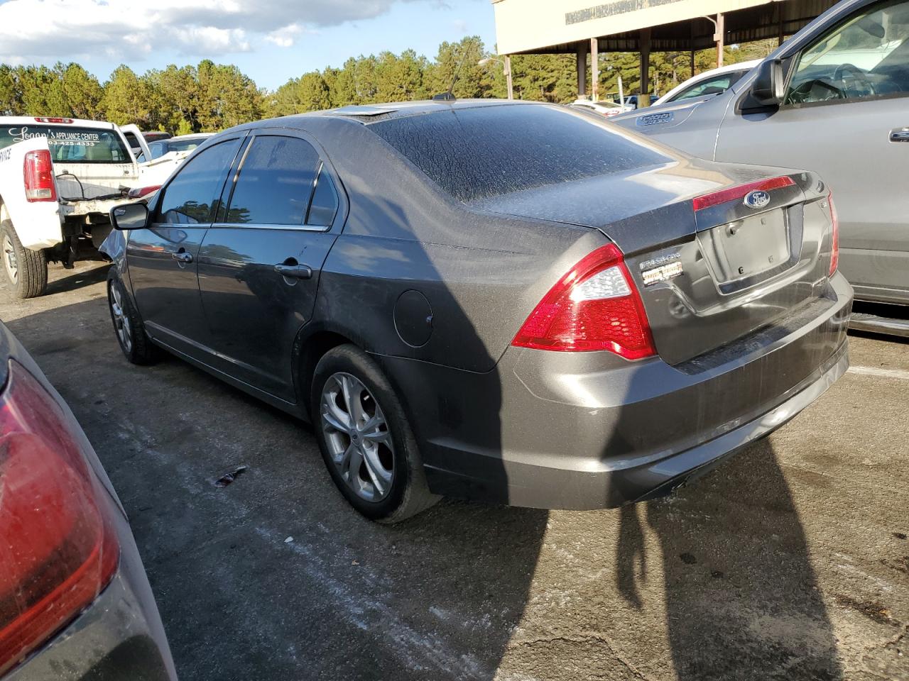 2012 Ford Fusion VIN 3FAHP0HG1CR323130 Copart auction photo, front end damage thumbnail 2