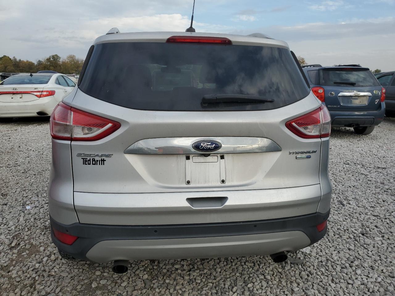 2014 Ford Escape VIN 1FMCU9JX3EUB23627 Copart auction photo, minor dent/scratches damage thumbnail 6