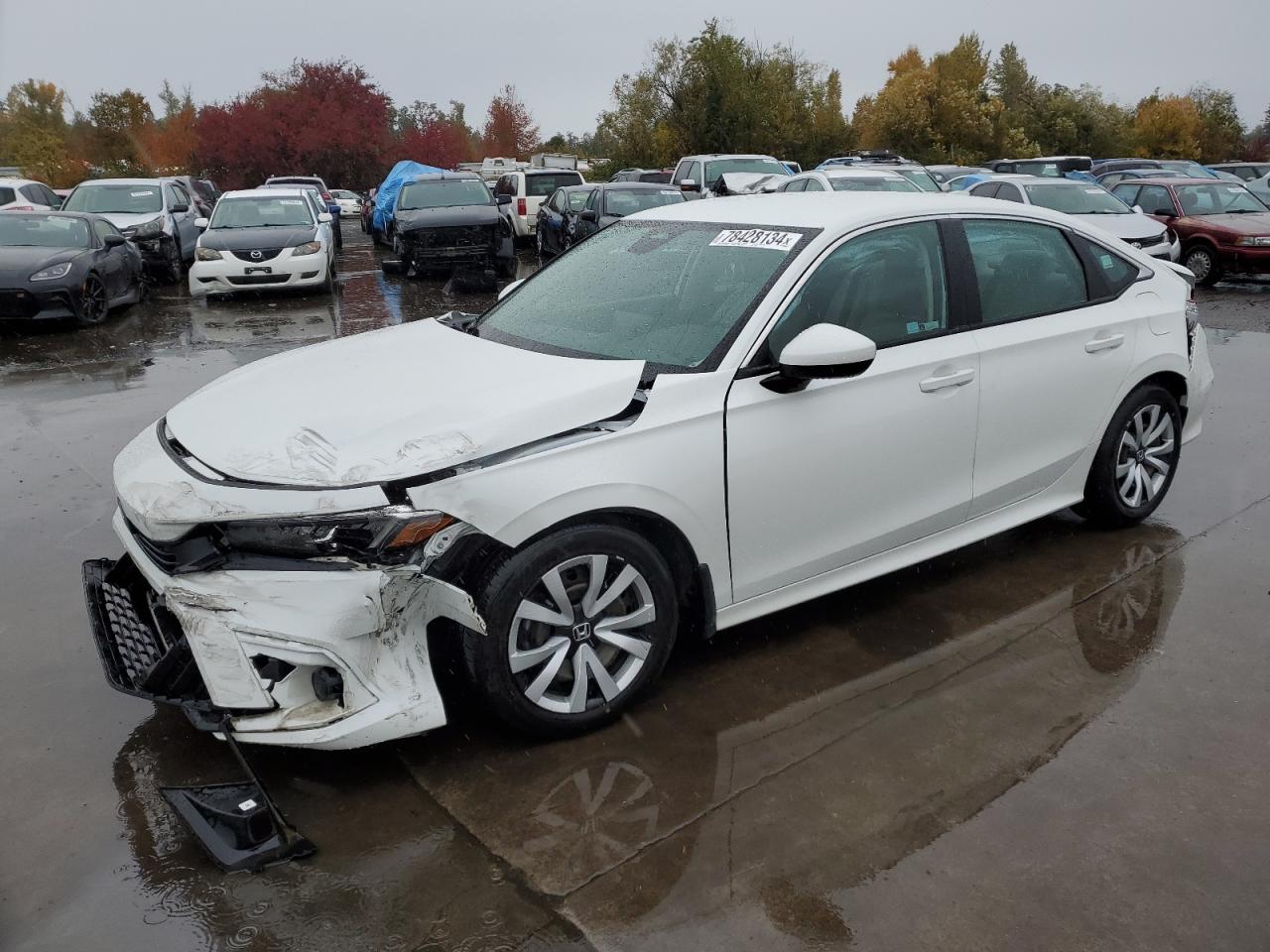 2022 Honda Civic VIN 2HGFE2F22NH518485