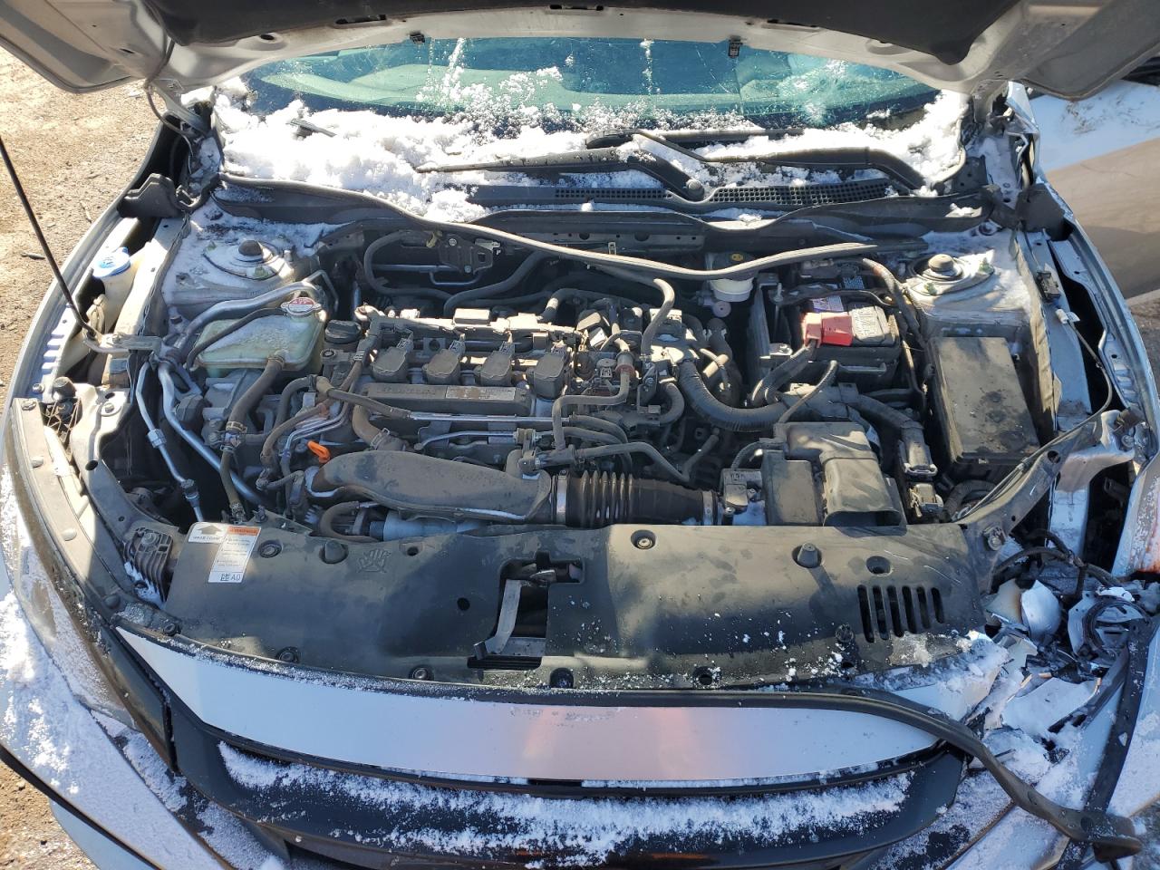 2019 Honda Civic VIN SHHFK7H44KU425311 Copart auction photo, front end damage thumbnail 11
