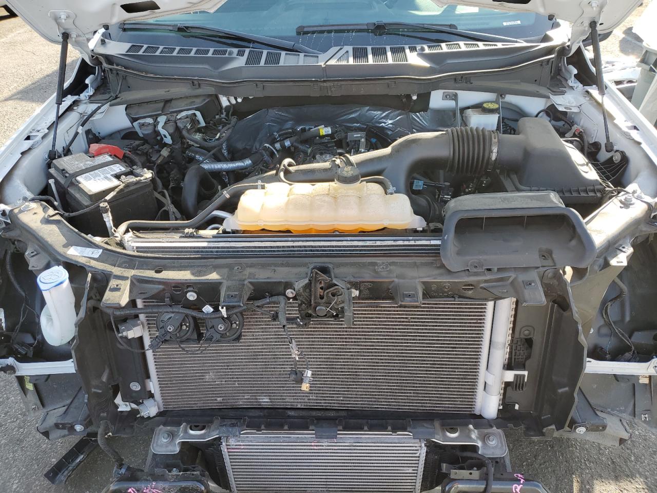 2023 Ford F-150 VIN 1FTEX1CP7PKE67303 Copart auction photo, front end / rear end damage thumbnail 11