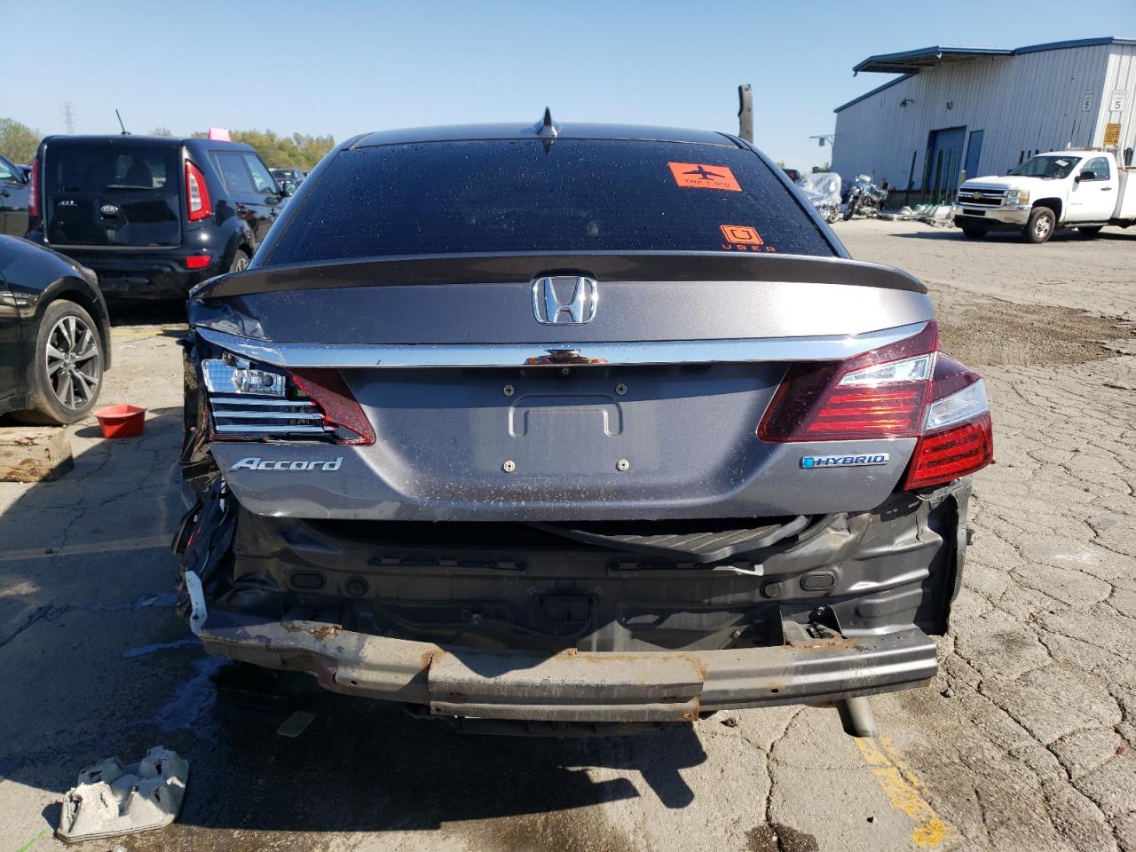 2017 Honda Accord VIN JHMCR6F33HC001062 Copart auction photo, side damage thumbnail 6