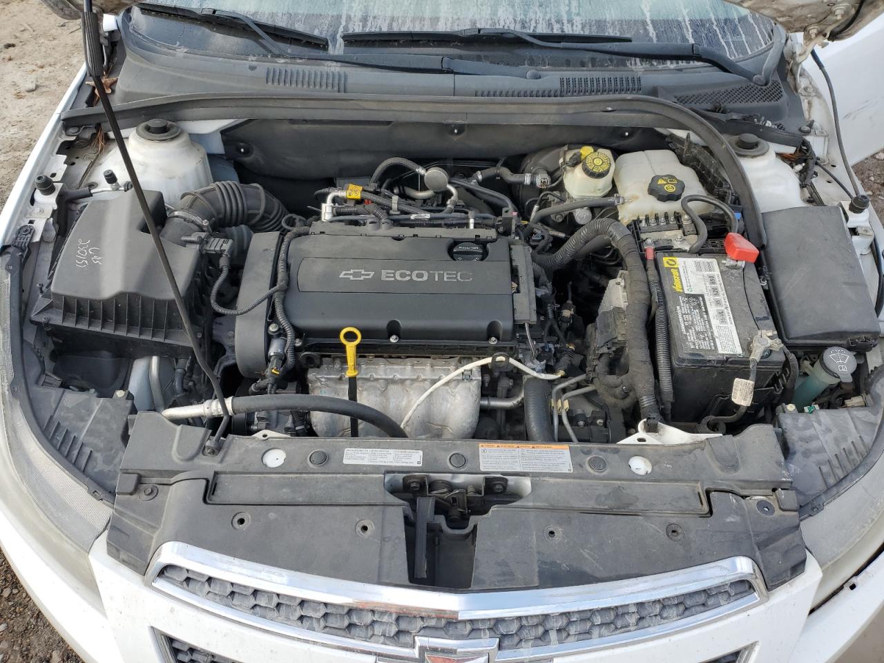 2014 Chevrolet Cruze VIN 1G1PA5SHXE7206137 Copart auction photo, front end / side damage thumbnail 11