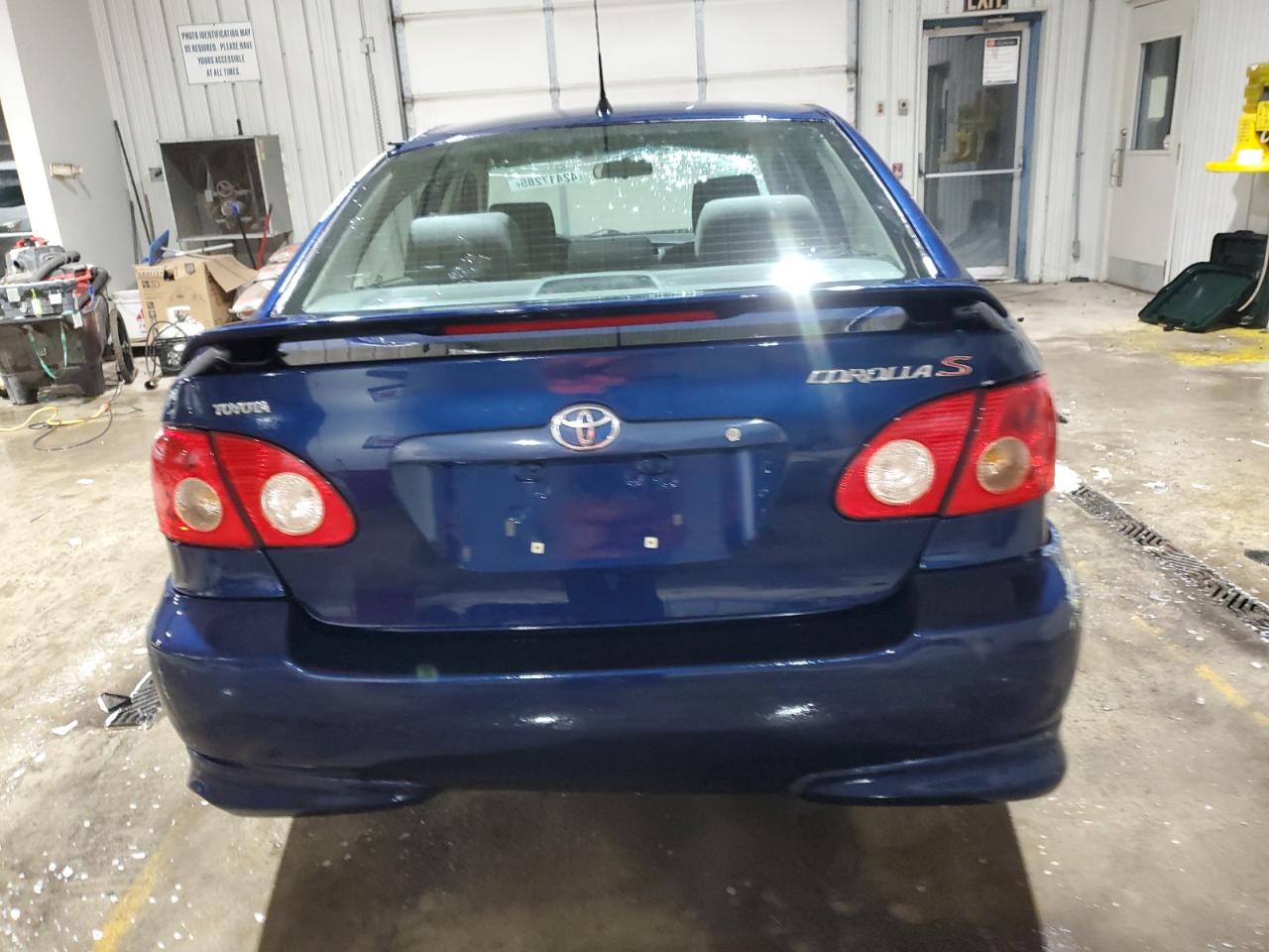 2008 Toyota Corolla VIN 2T1BR32E68C864772 Copart auction photo, all over damage thumbnail 6