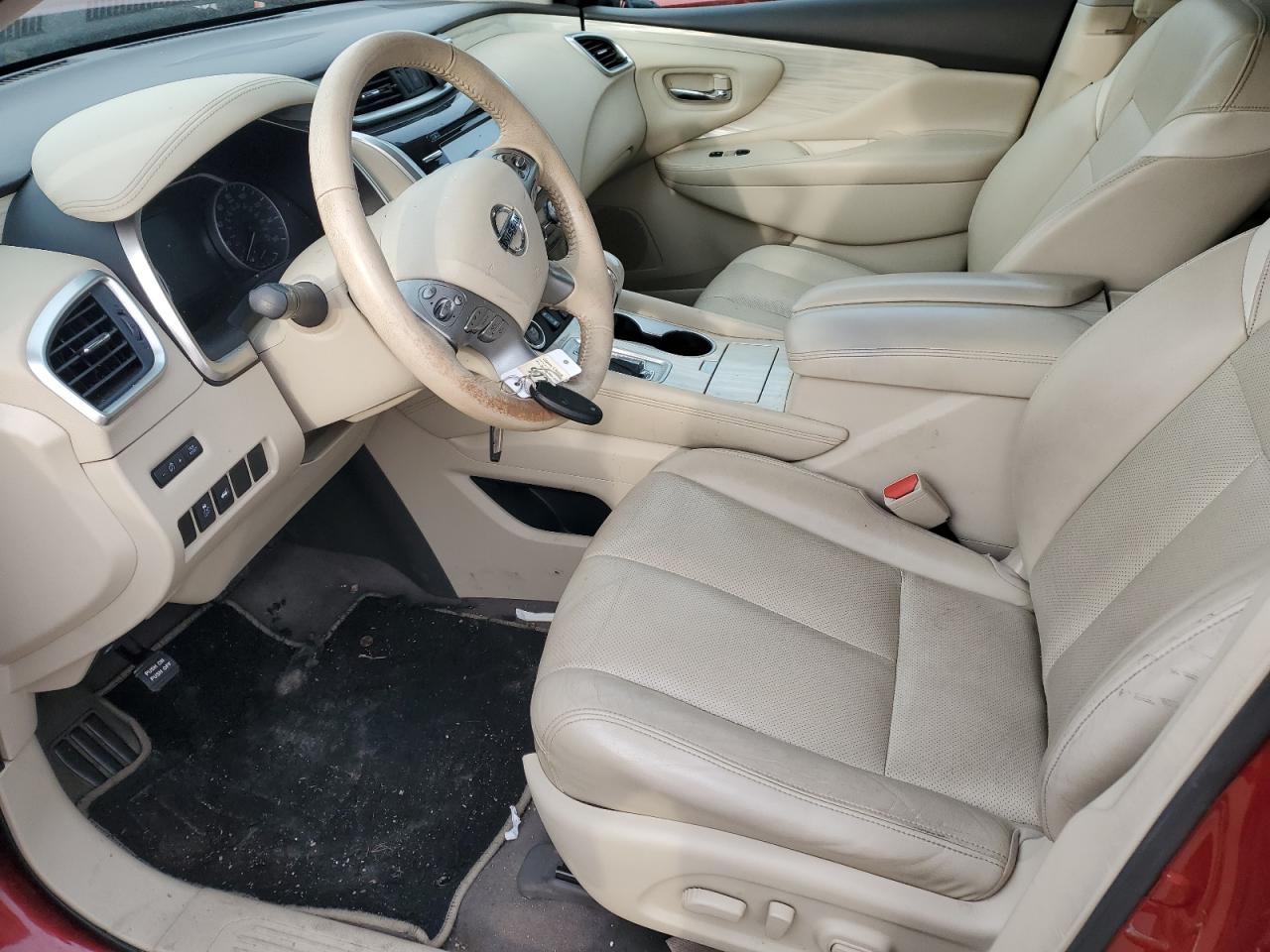 2017 Nissan Murano VIN 5N1AZ2MH9HN154240 Copart auction photo, all over damage thumbnail 7