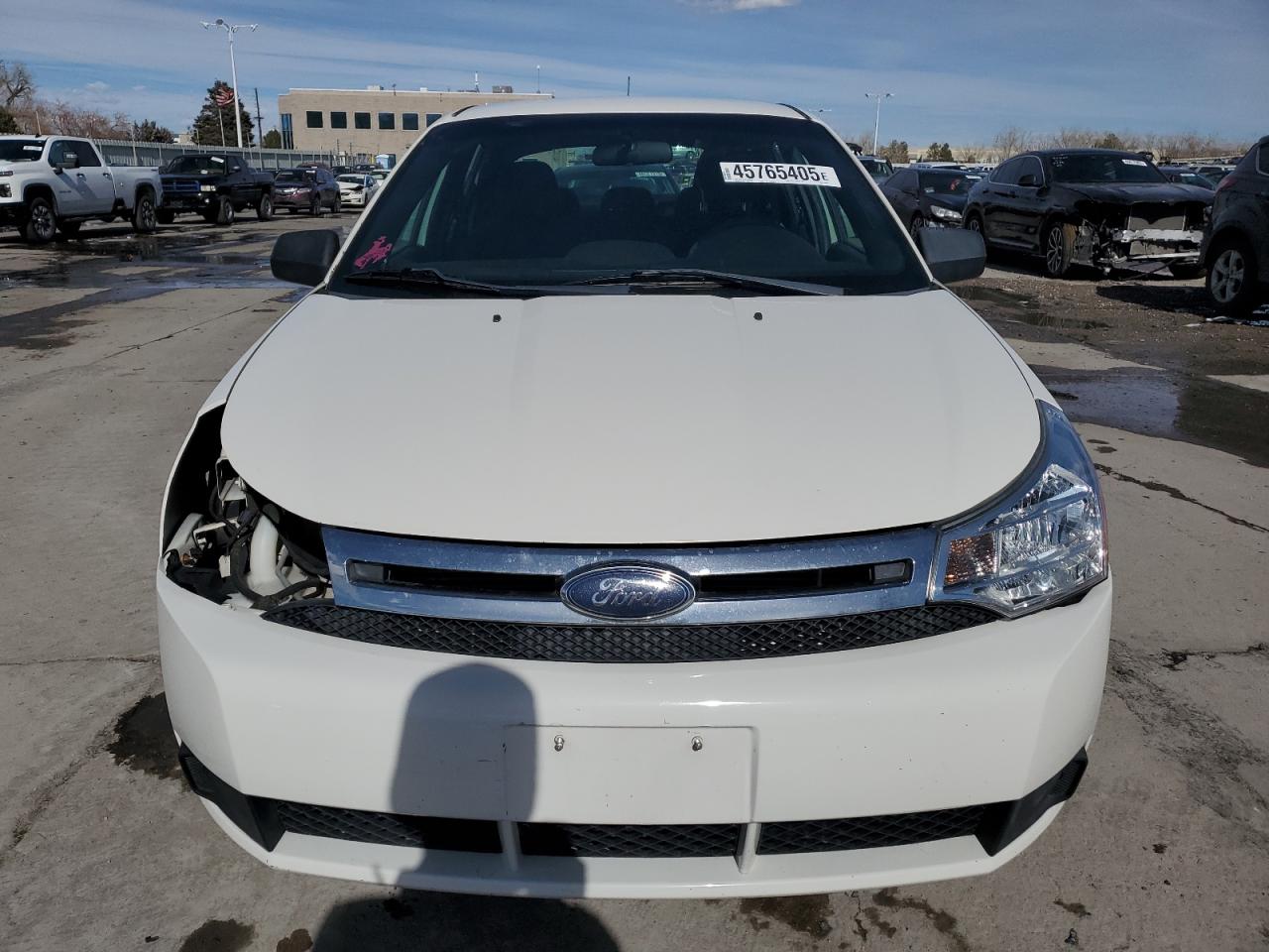 2010 Ford Focus VIN 1FAHP3FN1AW236342 Copart auction photo, front end damage thumbnail 5