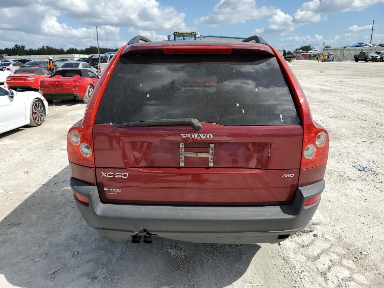 2006 Volvo XC90 VIN YV4CM592761297819 Copart auction photo, water/flood damage thumbnail 6