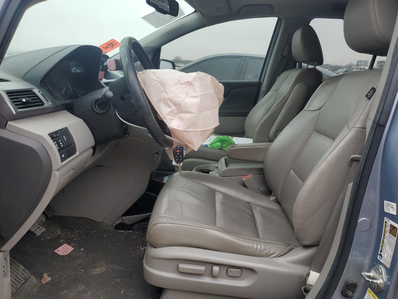 2012 Honda Odyssey VIN 5FNRL5H65CB083094 Copart auction photo, front end damage thumbnail 7
