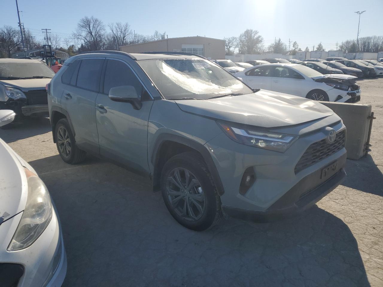2023 Toyota RAV 4 VIN 4T3B6RFV2PU133797 Copart auction photo, frame damage damage thumbnail 4
