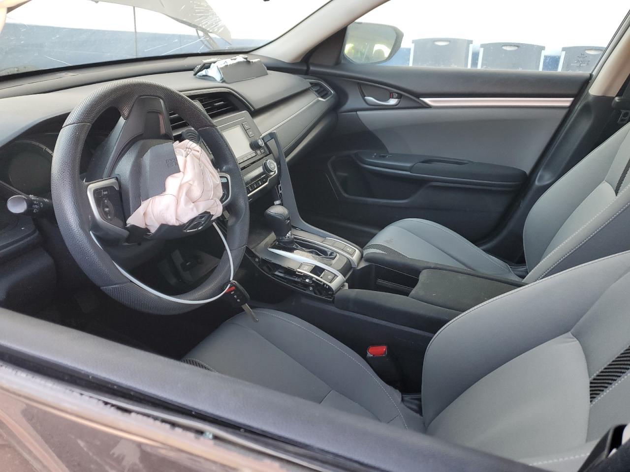 2016 Honda Civic VIN 19XFC2E56GE005639 Copart auction photo, side damage thumbnail 7