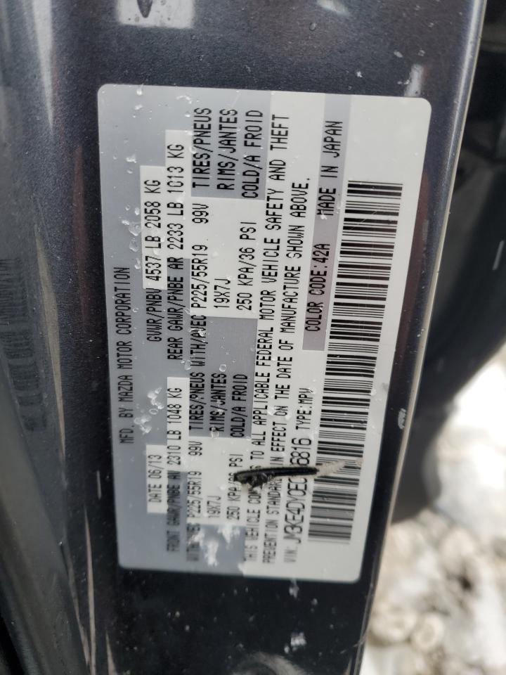 2014 Mazda CX-5 VIN JM3KE4DY0E0366816 Copart auction photo, all over damage thumbnail 13