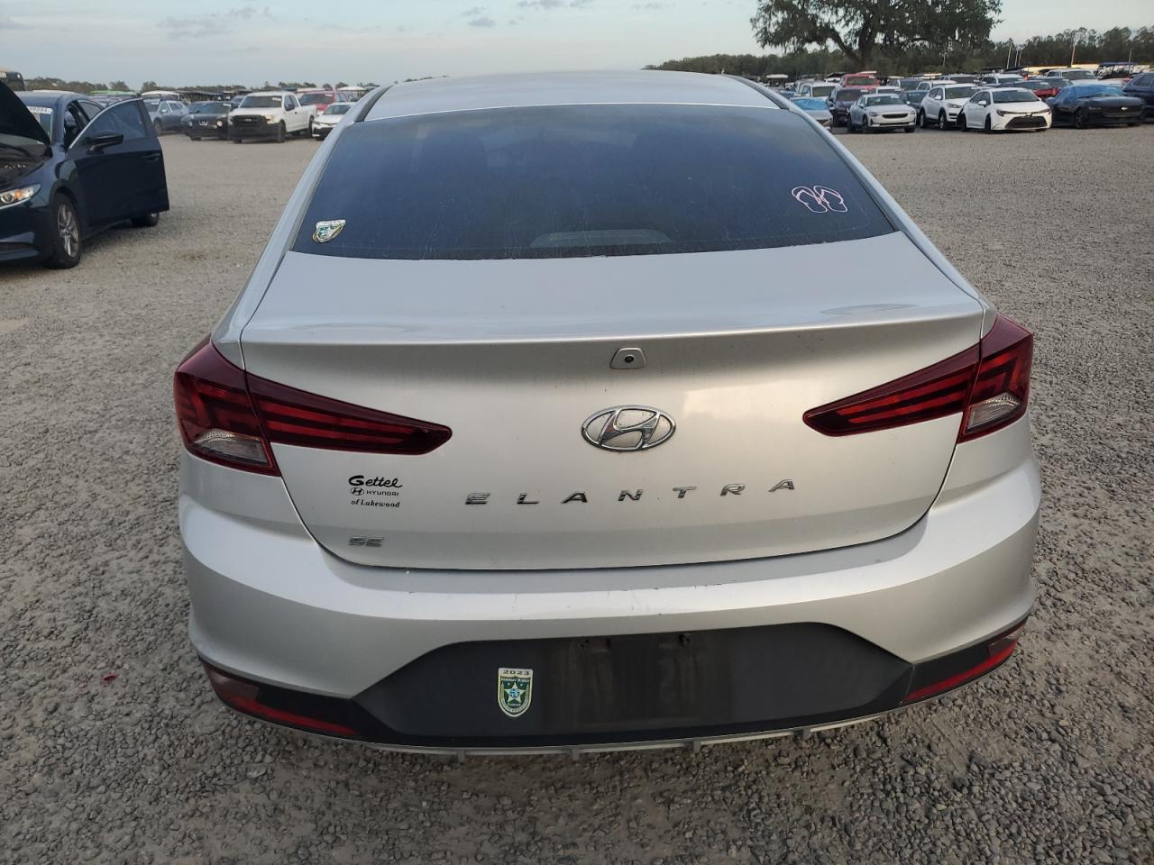 2019 Hyundai Elantra VIN 5NPD74LF3KH492615 Copart auction photo, front end damage thumbnail 6