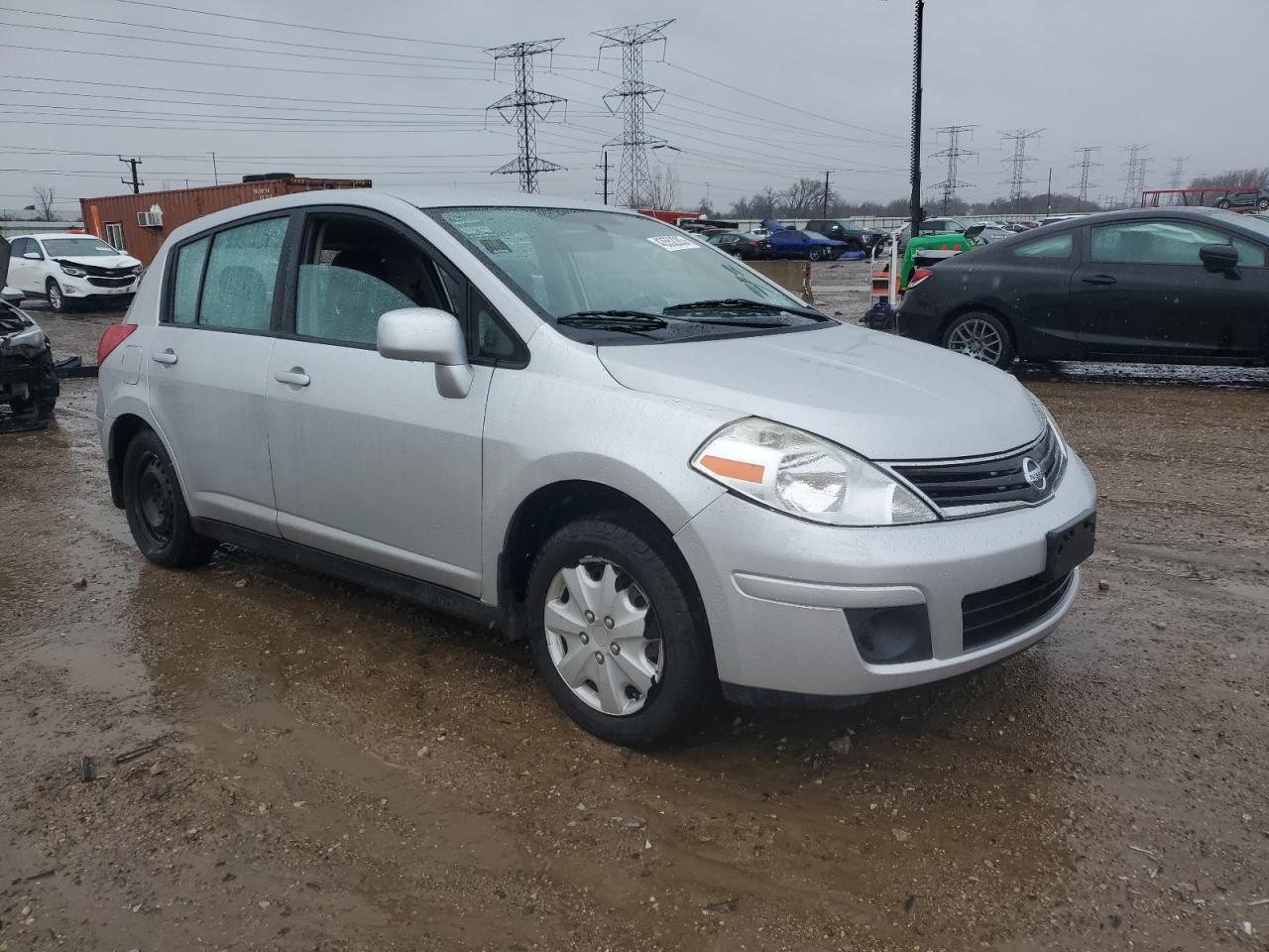 2012 Nissan Versa VIN 3N1BC1CP3CK220909 Copart auction photo, rear end / side damage thumbnail 4