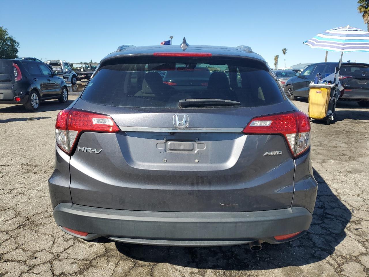 2019 Honda HR-V VIN 3CZRU6H52KM743820 Copart auction photo, front end damage thumbnail 6