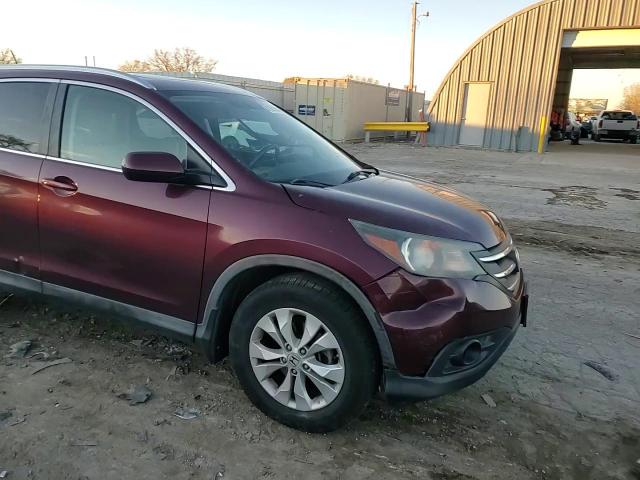 2013 Honda CR-V VIN 5J6RM3H71DL004538 Copart auction photo, side damage thumbnail 12