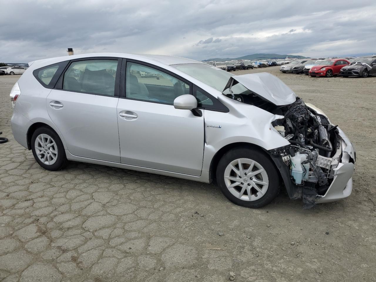 2012 Toyota Prius VIN JTDZN3EU5C3030233 Copart auction photo, front end damage thumbnail 4