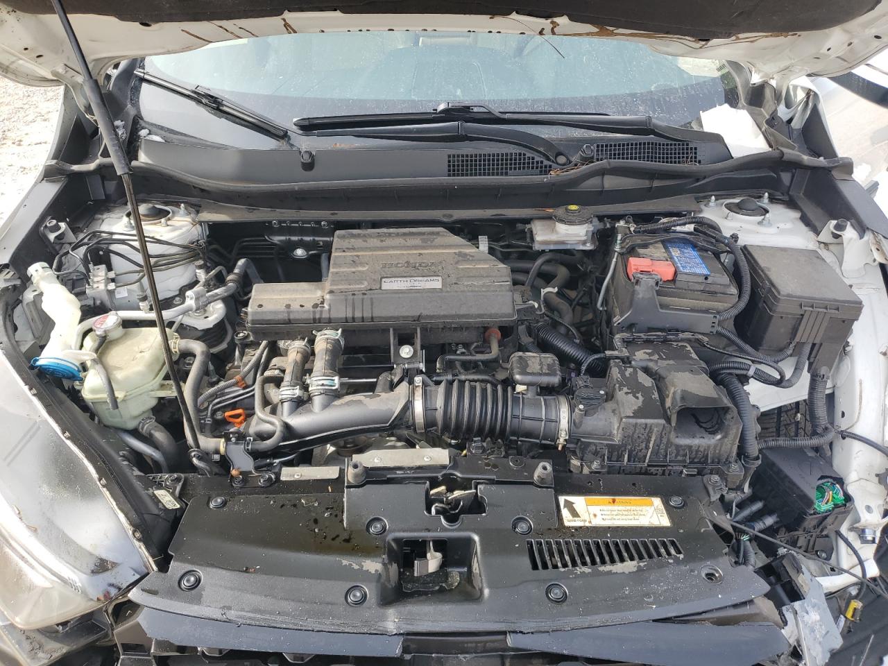 2020 Honda CR-V VIN 5J6RW2H80LL009516 Copart auction photo, rollover damage thumbnail 13