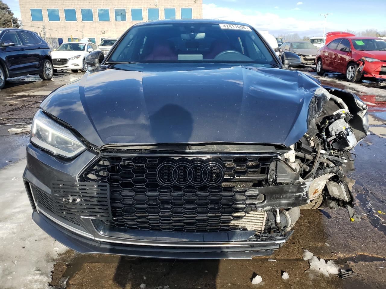 2018 Audi RS5 VIN WAUB4CF5XJA089103 Copart auction photo, front end damage thumbnail 5