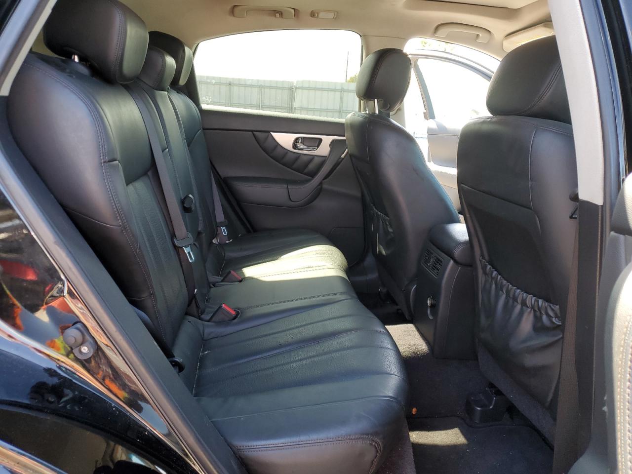 2016 Infiniti QX70 VIN JN8CS1MW7GM752703 Copart auction photo, rear end damage thumbnail 11