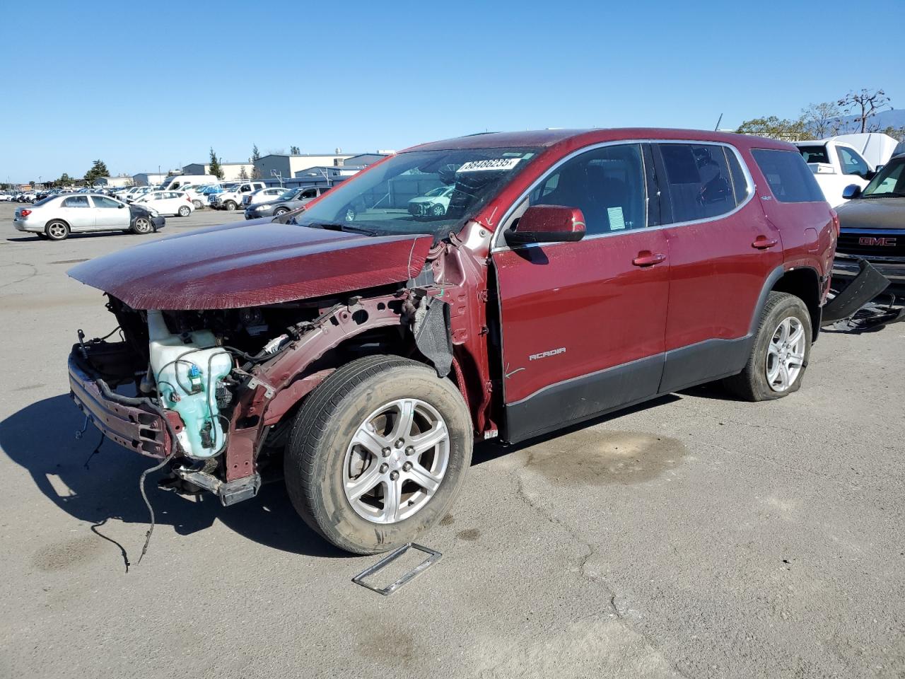 2017 GMC Acadia VIN 1GKKNKLA5HZ212348