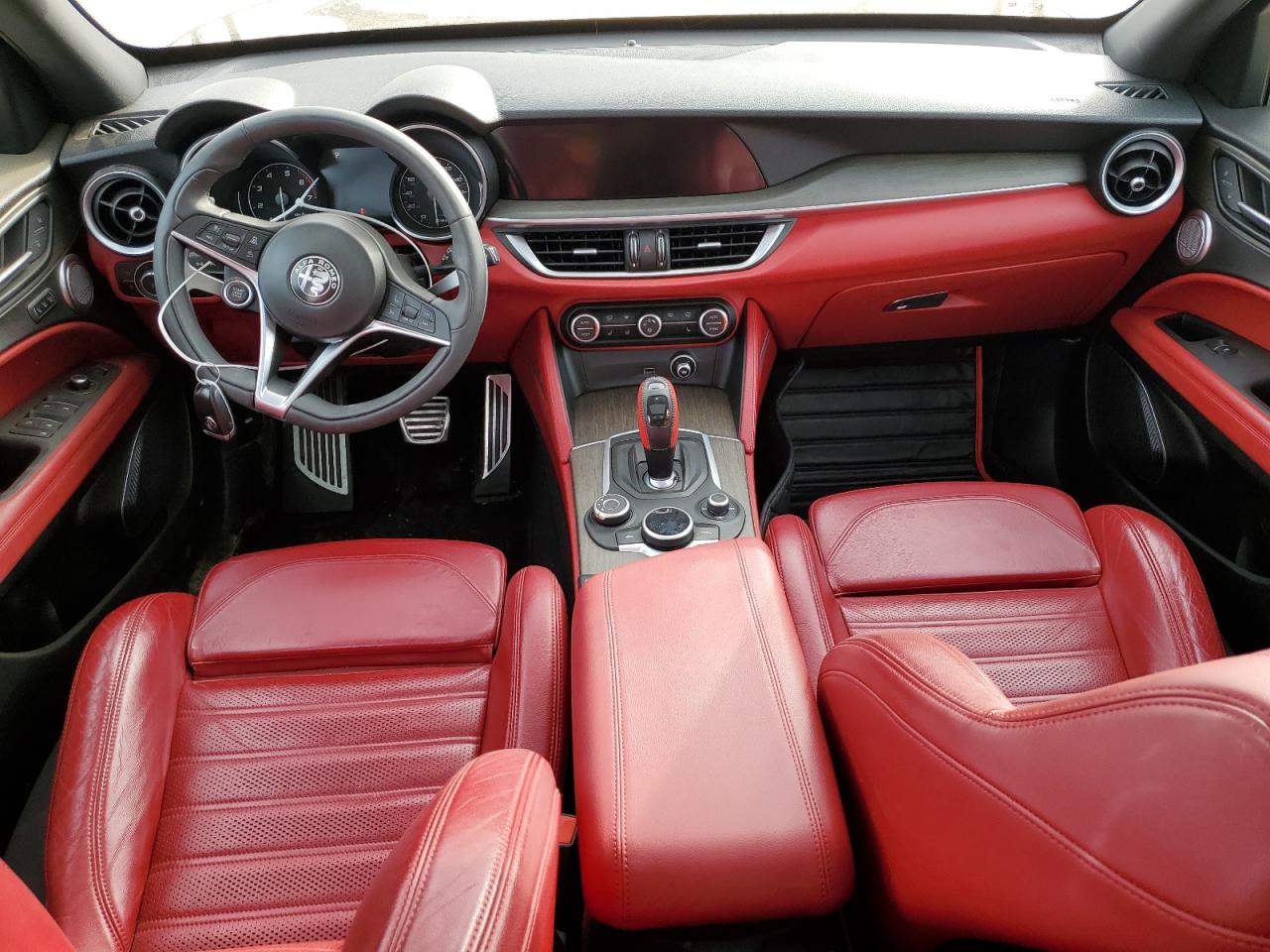 2018 Alfa Romeo Stelvio VIN ZASFAKNN8J7B85535 Copart auction photo, front end / rear end damage thumbnail 8
