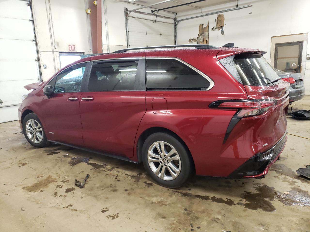 2021 Toyota Sienna VIN 5TDDSKFC9MS031193 Copart auction photo, front end damage thumbnail 2