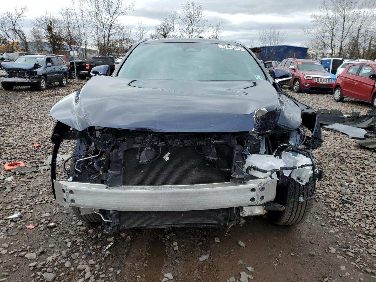 2024 Lexus RX VIN 2T2BAMCA5RC077740 Copart auction photo, front end / side damage thumbnail 5
