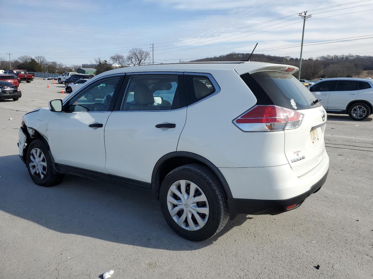 2016 Nissan Rogue VIN JN8AT2MT2GW021147 Copart auction photo, side damage thumbnail 2
