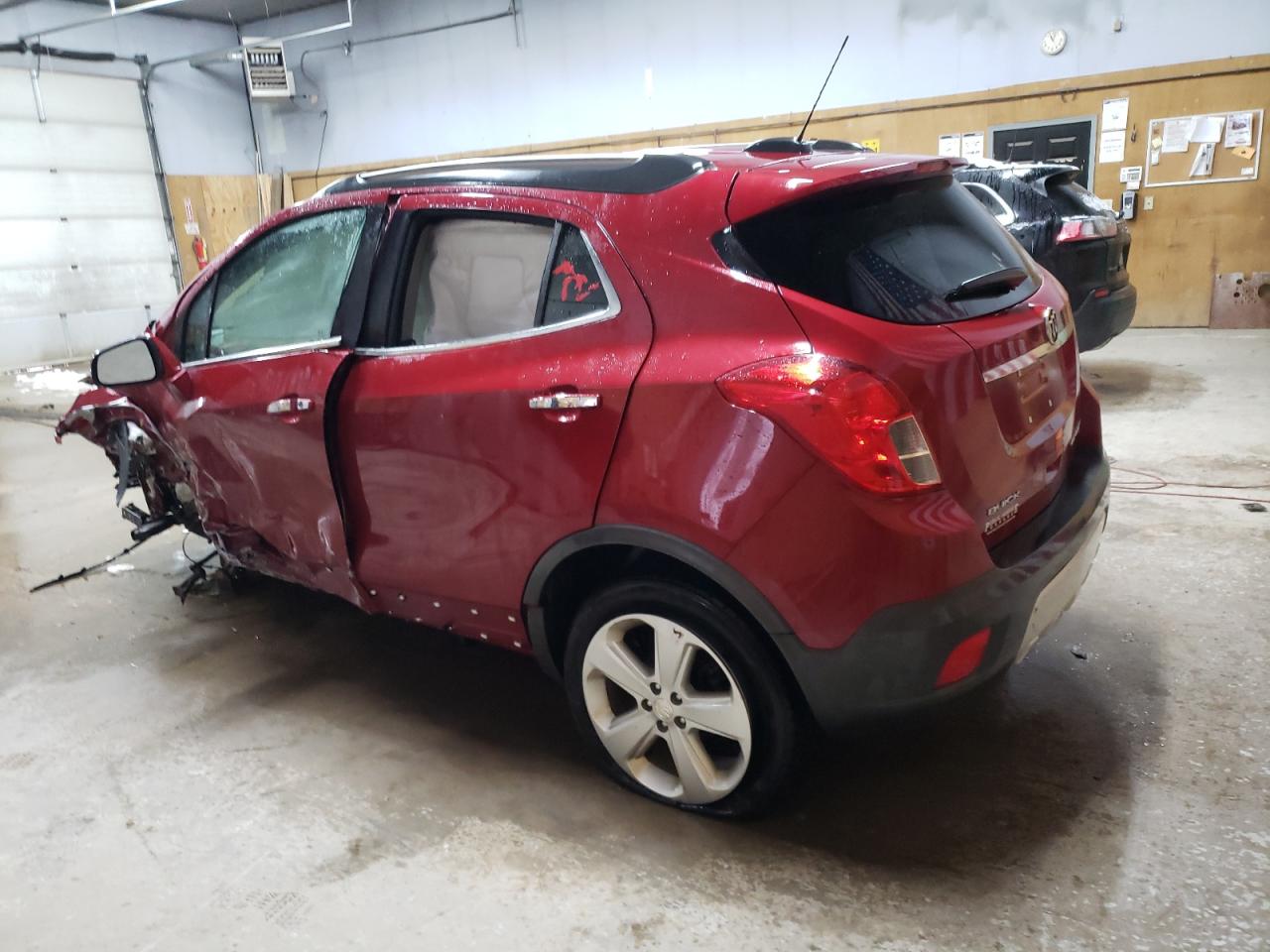 2016 Buick Encore VIN KL4CJESB1GB720633 Copart auction photo, all over / undercarriage damage thumbnail 2