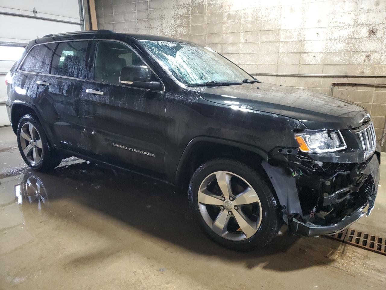 2014 Jeep Grand Cherokee VIN 1C4RJFBG0EC485974 Copart auction photo, front end damage thumbnail 4