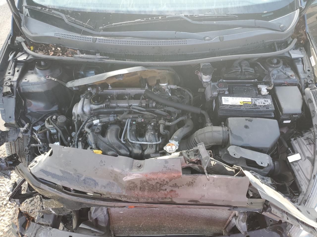 2014 Hyundai Accent VIN KMHCT4AE2EU736150 Copart auction photo, front end damage thumbnail 11