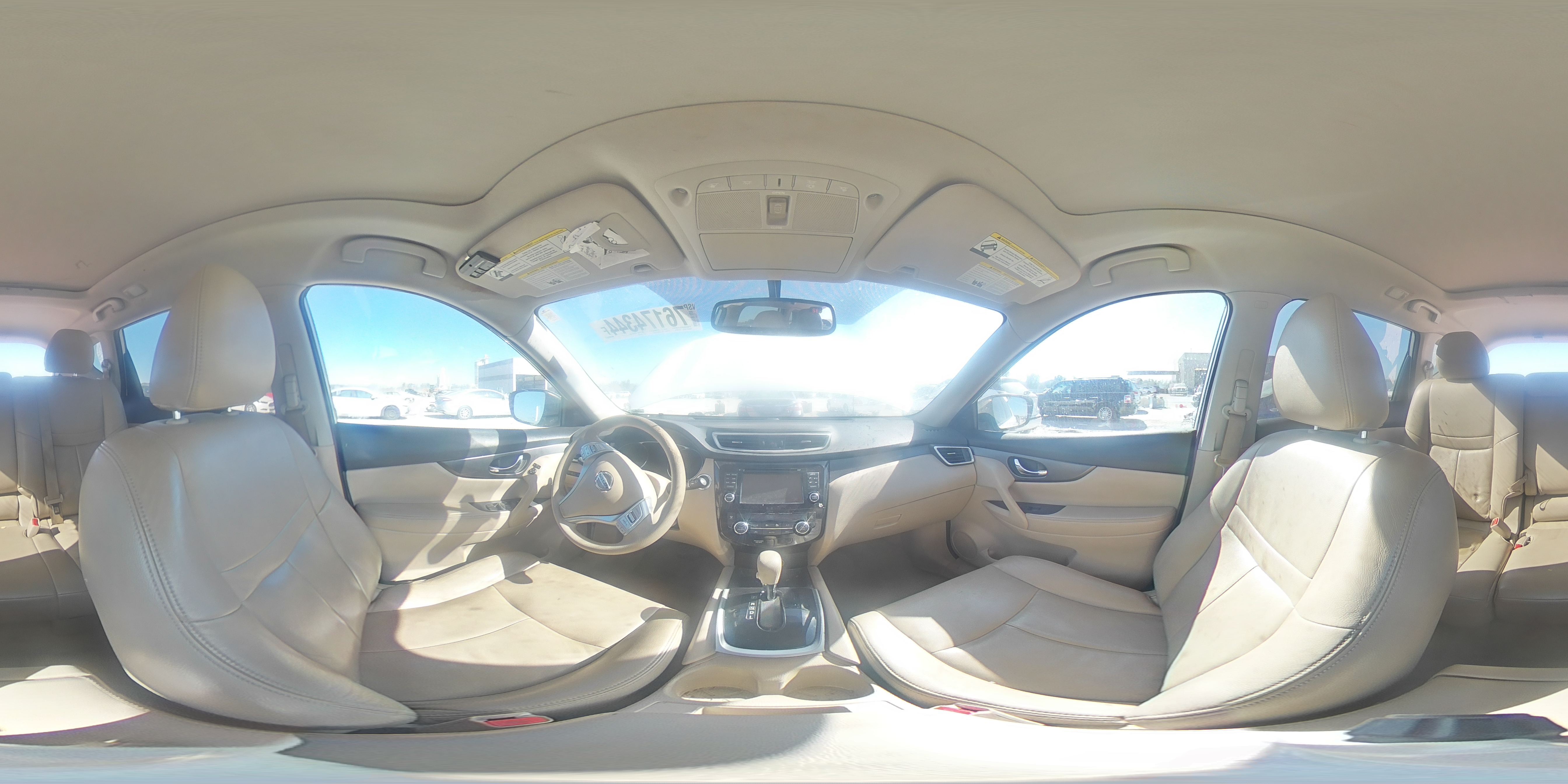 2014 Nissan Rogue VIN 5N1AT2MTXEC769702 Copart auction photo, front end damage thumbnail 14