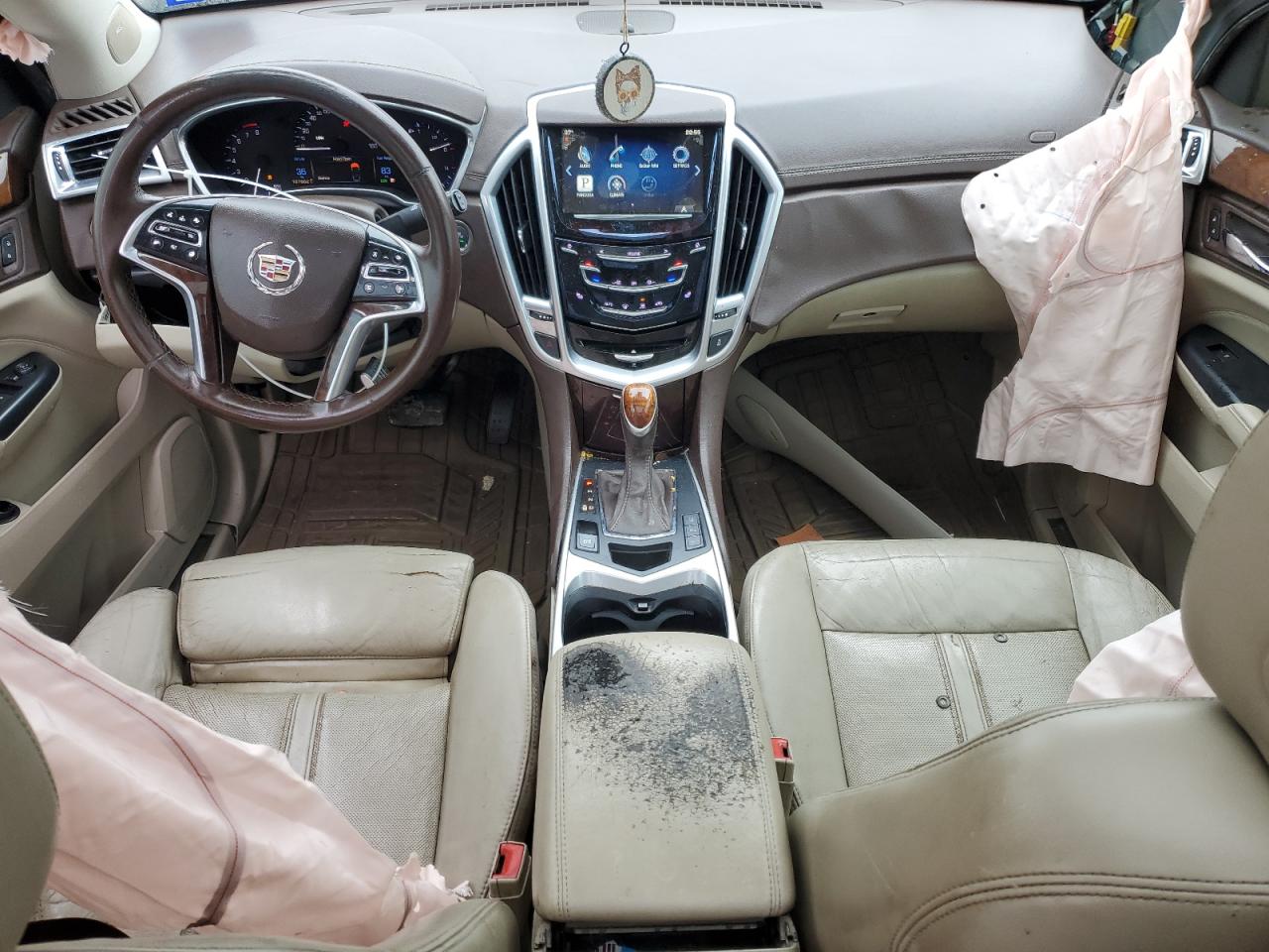 2013 Cadillac SRX VIN 3GYFNCE37DS550322 Copart auction photo, side damage thumbnail 8