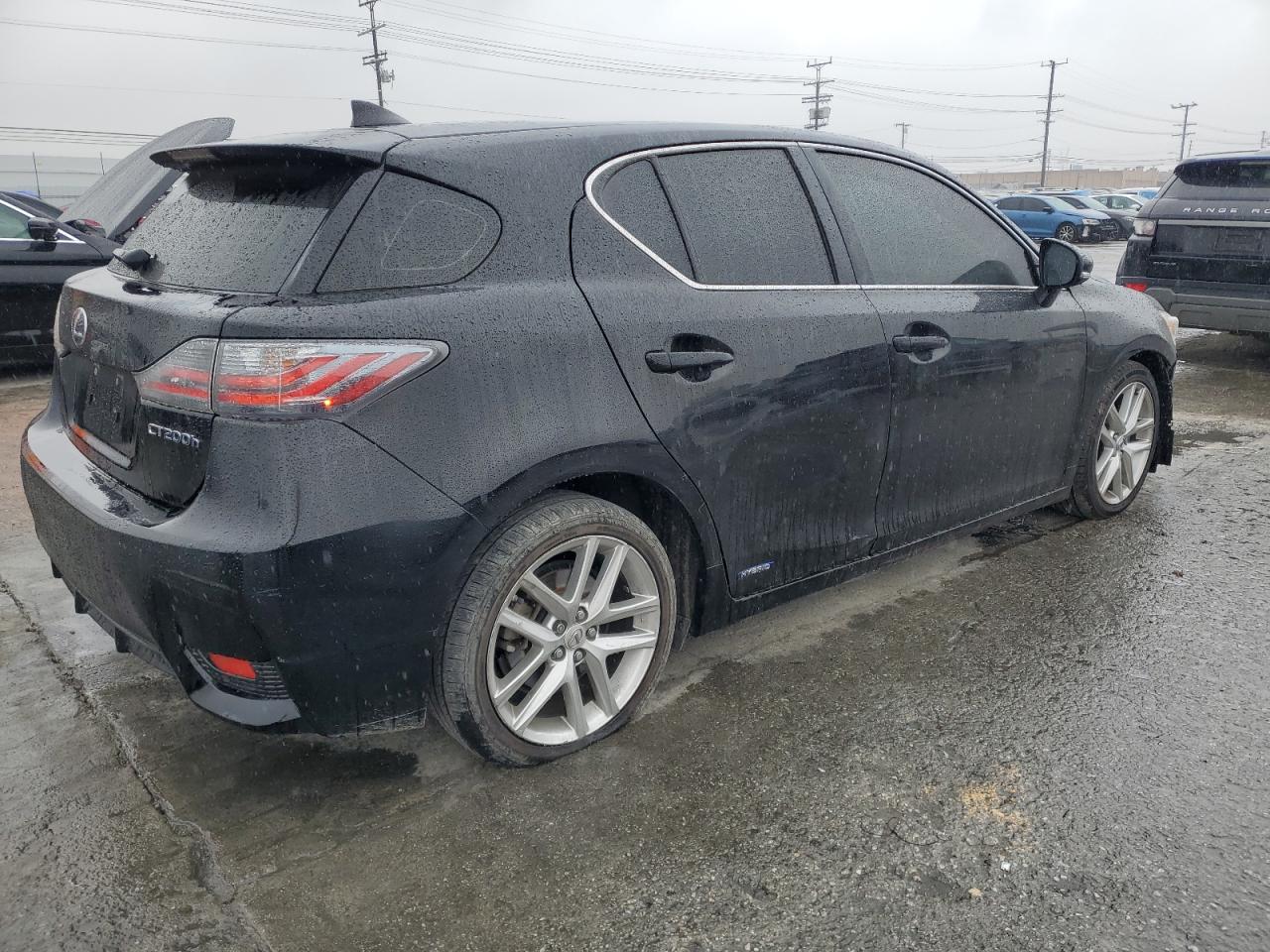 2016 Lexus CT VIN JTHKD5BH5G2254037 Copart auction photo, front end / side damage thumbnail 3