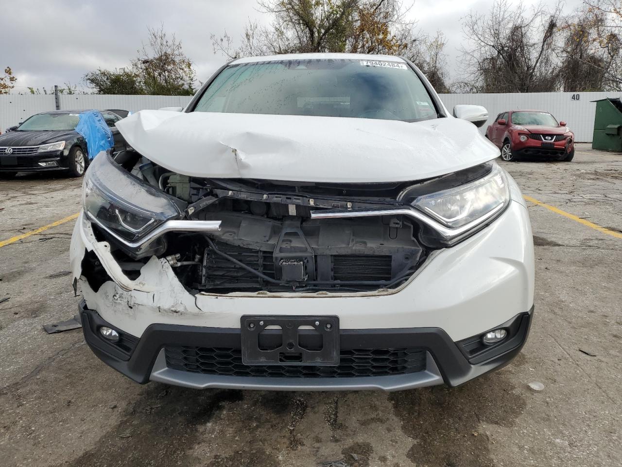 2019 Honda CR-V VIN 5J6RW2H85KA002328 Copart auction photo, front end damage thumbnail 5