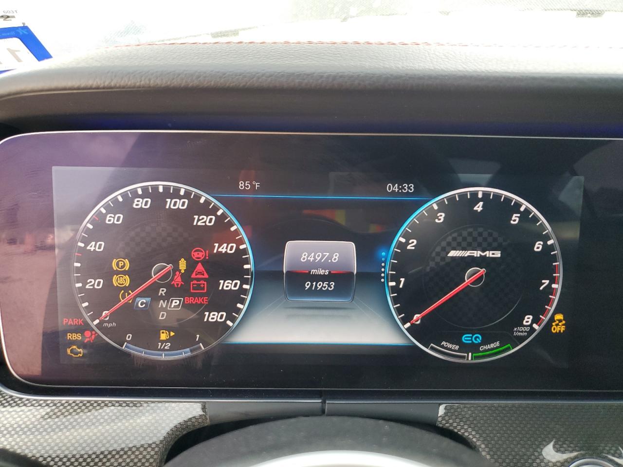2019 Mercedes-Benz CLC-klasse VIN WDD2J6BB8KA028431 Copart auction photo, front end / rear end damage thumbnail 9